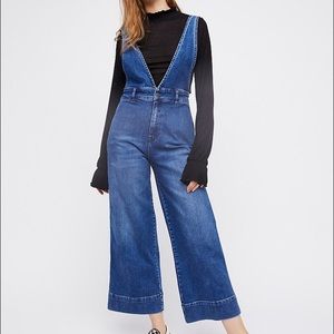 Free People A-Line Overalls